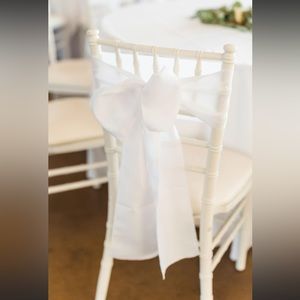 Wedding or Event Chair Sash Bows -100